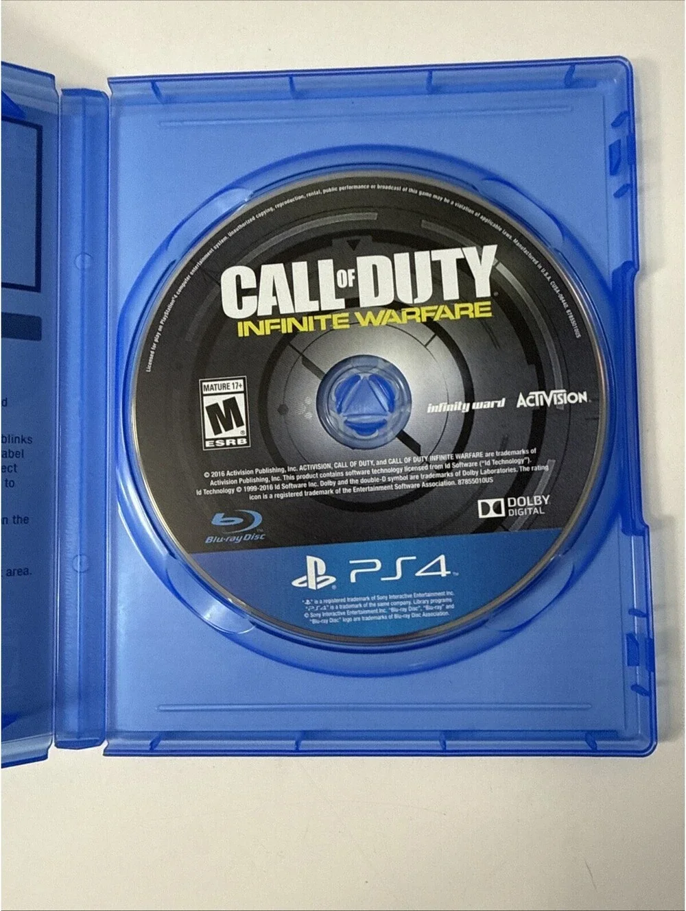 Call of Duty: Infinite Warfare (Sony PlayStation 4, 2016) PS4 Tested